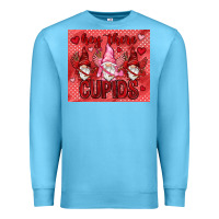 Ocean Blue Hey there Cupids with gnomies tumbler Premium Sweatshirt - HowdyJamesFarm