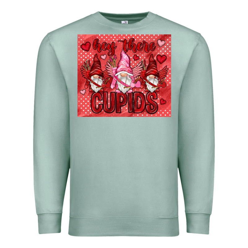 Hey There Cupids With Gnomies Tumbler Premium Sweatshirt by HowdyJamesFarm | Teevron