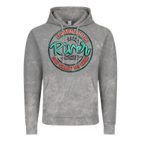 Cloud Rock floatin on the river killin my liver Vintage Hoodie - MaliasSmallBusiness