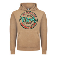 Vintage Coffee floatin on the river killin my liver Vintage Hoodie - MaliasSmallBusiness