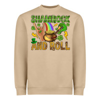 Mushroom Shamrock and roll Heavyweight Sweatshirt - BundleAndBundleShop