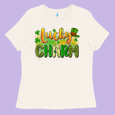 Lucky Charm Ladies Tee Designed By Artiststas