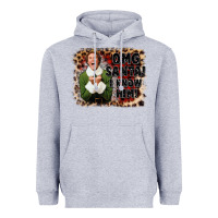 Heather Grey omg santa i know him elf Heavyweight Hoodie - CowGirlArtShop
