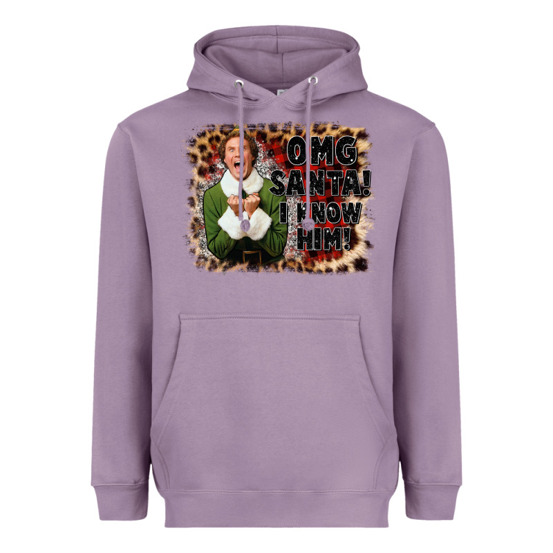 Omg Santa I Know Him Elf Heavyweight Hoodie by CowGirlArtShop | Teevron