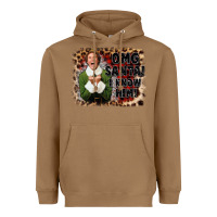 Toasted Coconut omg santa i know him elf Heavyweight Hoodie - CowGirlArtShop