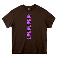 Chocolate Brown Halloween Key Fob Heavy Core Tee - BundleAndBundleShop