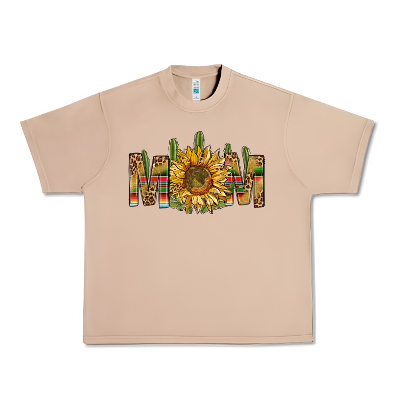 Western Mom With Sunflower Urban Heavy Tee by NancyCooperArtShop | Teevron