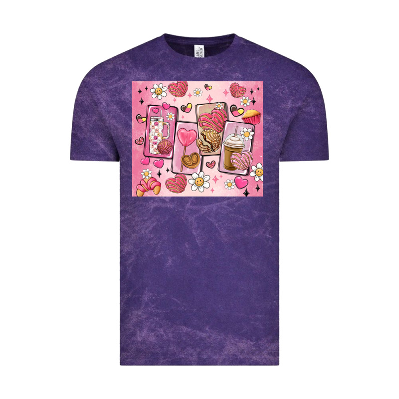 Cafecito Y Chisme Valentine's Day Vintage Tee by MaliasSmallBusiness | Teevron