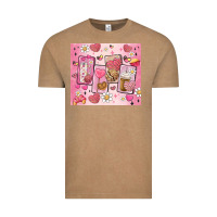 Vintage Coffee cafecito y chisme valentine's day Vintage Tee - MaliasSmallBusiness