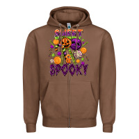 Chestnut Sweet and Spooky Zipper Hoodie - texasbilliewilder