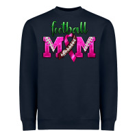Navy Football Mom Breast Cancer Heavyweight Sweatshirt - BundleAndBundleShop