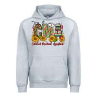Heather Grey christmas cma certified medical assistant Urban Hoodie - FaDigitalArtStudio