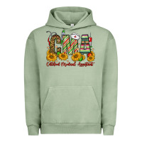 Pigment Oil Green christmas cma certified medical assistant Urban Hoodie - FaDigitalArtStudio