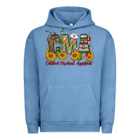 Pigment Pebble Blue christmas cma certified medical assistant Urban Hoodie - FaDigitalArtStudio