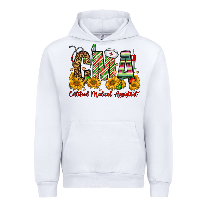 Christmas Cma Certified Medical Assistant Urban Hoodie by FaDigitalArtStudio | Teevron