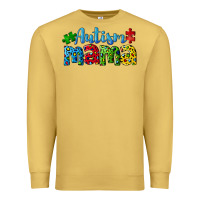 Antique Gold autism mama Premium Sweatshirt - CowGirlArtShop