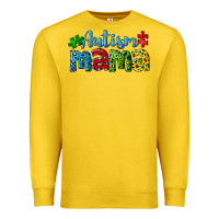 Lemon autism mama Premium Sweatshirt - CowGirlArtShop