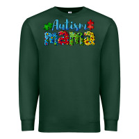 Sports Green autism mama Premium Sweatshirt - CowGirlArtShop