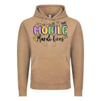 Vintage Coffee mobile mardi gras Vintage Hoodie - MaliasSmallBusiness
