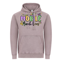 Vintage Zinc mobile mardi gras Vintage Hoodie - MaliasSmallBusiness