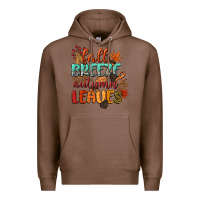 Chestnut fall breeze and autumn leaves Premium Hoodie - CowGirlArtShop