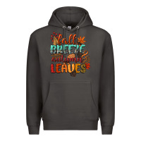 Smoke fall breeze and autumn leaves Premium Hoodie - CowGirlArtShop