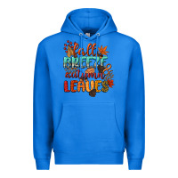 True Royal fall breeze and autumn leaves Premium Hoodie - CowGirlArtShop