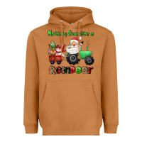 Meerkat nothing runs like a reindeer Heavyweight Hoodie - CowGirlArtShop