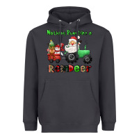 Smoke nothing runs like a reindeer Heavyweight Hoodie - CowGirlArtShop