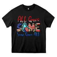Black all gave some some gave all Heavy Core Tee - JahusDesignShop