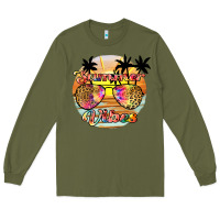 Army Green summer vibes2 Long Sleeve Tee - JahusDesignShop