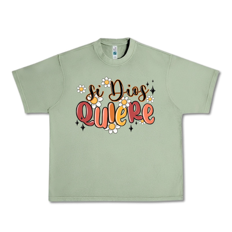 Si Dios Quiere Urban Heavy Tee by MaliasSmallBusiness | Teevron