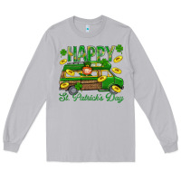 Moon Dust Happy St. Patricks Day Long Sleeve Tee - BundleAndBundleShop