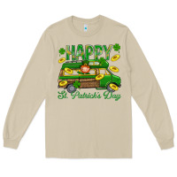 Mushroom Happy St. Patricks Day Long Sleeve Tee - BundleAndBundleShop