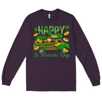 Plum Happy St. Patricks Day Long Sleeve Tee - BundleAndBundleShop