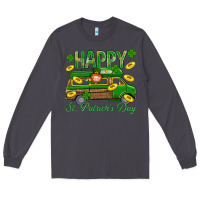 Smoke Happy St. Patricks Day Long Sleeve Tee - BundleAndBundleShop