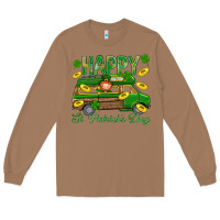 Toasted Coconut Happy St. Patricks Day Long Sleeve Tee - BundleAndBundleShop
