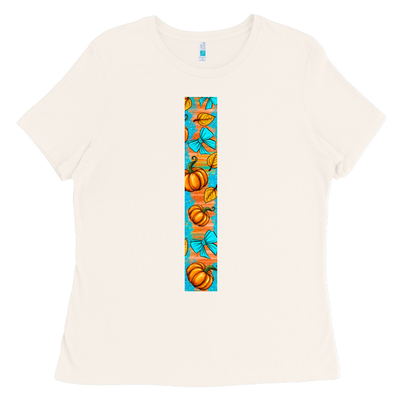 Fall Pumpkin Ladies Tee by BundleAndBundleShop | Teevron