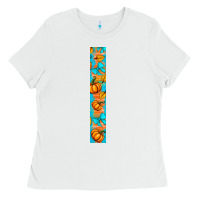 White Fall Pumpkin Ladies Tee - BundleAndBundleShop
