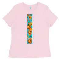 Bubblegum Pink Fall Pumpkin Ladies Tee - BundleAndBundleShop