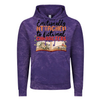 Cloud Purple emotionally attached to fictional characters Vintage Hoodie - MaliasSmallBusiness