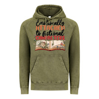 Vintage Olive emotionally attached to fictional characters Vintage Hoodie - MaliasSmallBusiness