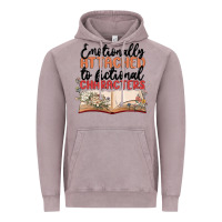 Vintage Zinc emotionally attached to fictional characters Vintage Hoodie - MaliasSmallBusiness