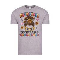 Vintage Zinc motherhood the perfect mix of chaos and love Vintage Tee - MaliasSmallBusiness