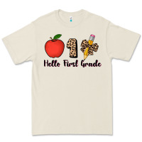 Bone hello first grade leopard 3200x2400 Premium Tee - AdoDesignShop