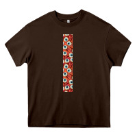 Chocolate Brown Halloween Key Fob Heavy Core Tee - BundleAndBundleShop