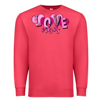 Cardinal Love vibes Valentine's Day Premium Sweatshirt - HowdyJamesFarm