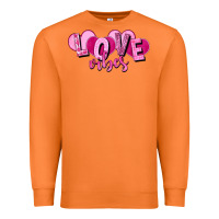 Carrot Love vibes Valentine's Day Premium Sweatshirt - HowdyJamesFarm
