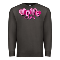 Smoke Love vibes Valentine's Day Premium Sweatshirt - HowdyJamesFarm