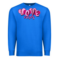 True Royal Love vibes Valentine's Day Premium Sweatshirt - HowdyJamesFarm